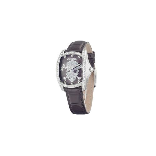 Montre Femme Chronotech Cuir Noir