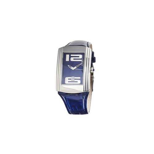 Montre Homme Chronotech Cuir Bleu