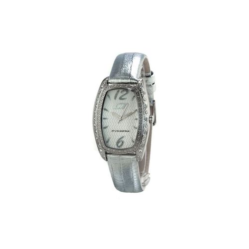 Montre Femme Chronotech Cuir Gris