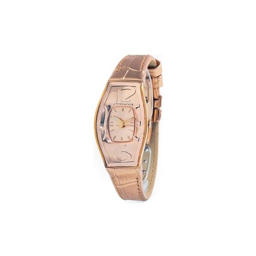 Montre Femme Chronotech Cuir Rose