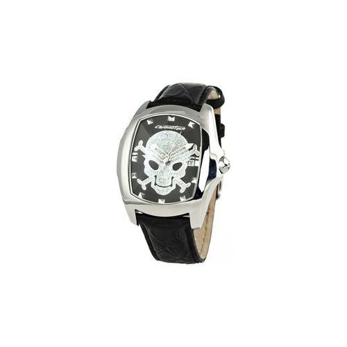 Montre Homme Chronotech Cuir Noir