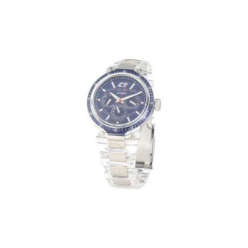 Montre Homme Chronotech Acier Argenté