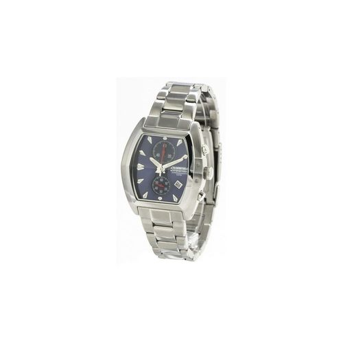 Montre Homme Chronotech Acier Argenté