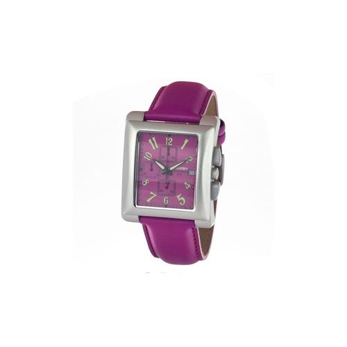 Montre Homme Chronotech Cuir Violet
