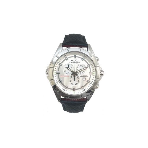 Montre Homme Chronotech Cuir Noir