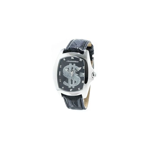 Montre Homme Chronotech Cuir Noir