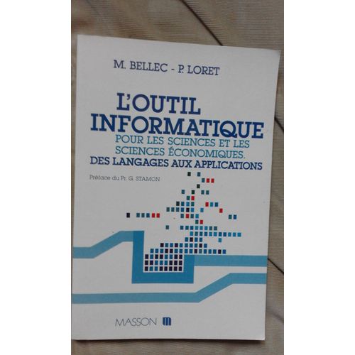 L Outil Informatique Pour Les Sciences Et Les Sciences Économiques