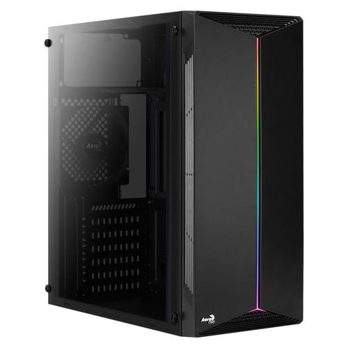 Boitier PC Moyen Tour ATX AeroCool Split RGB avec panneau vitré - Noir