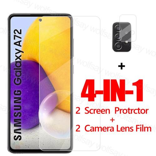 Protecteur D'écran En Verre 2.5d Pour Samsung Galaxy A72 Film De Protection Pour Téléphone Guatemala