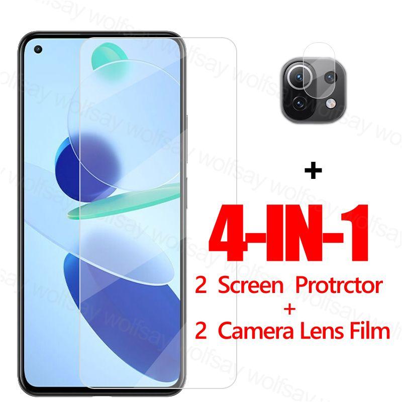 Protecteur D'cran 9h Film En Verre Tremp Pour Xiaomi Mi 11...