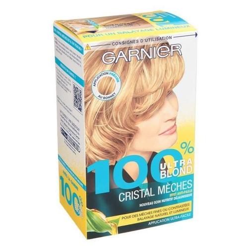 Garnier-Coloration - 100 Ultra Blond - Cristal Meches - Gemey Maybelline 