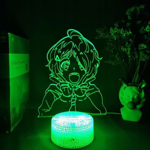 Lampe De Chevet Adaptée À L'anime Wonder Egg Priority Ai Ohto, Veilleuse Af11988