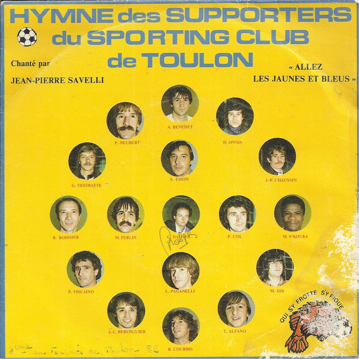 Hymne supporters sporting d'occasion  