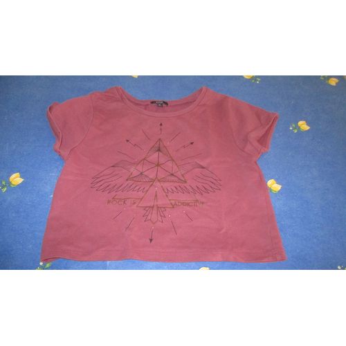 Tee Shirt Bordeaux 14 Ans