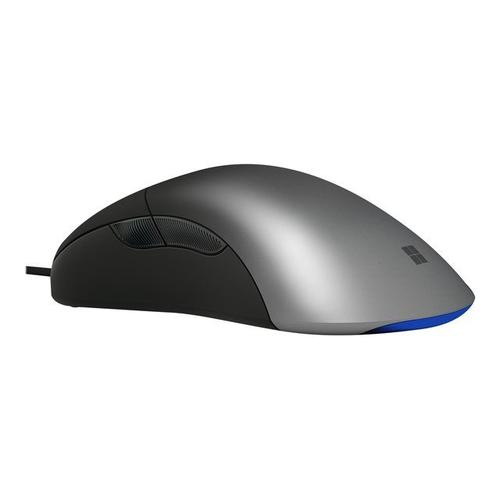 Microsoft Pro IntelliMouse - Souris - pour droitiers - optique - 5 boutons - filaire - USB 2.0 - noir ombré