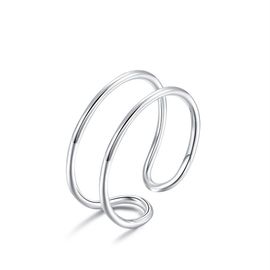 bague danxi/ét/é pour Meditaion bague cadeau pour No/ël Bagues argent/ées /à large bande