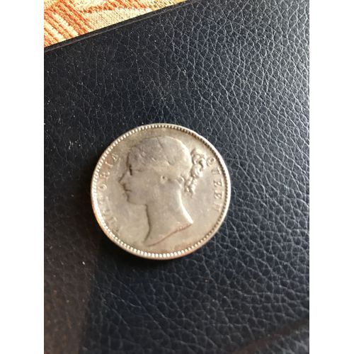 One Rupeeeast India Company 1840 Argent Reine Victoria Angleterre Colonie Britanique Roupie