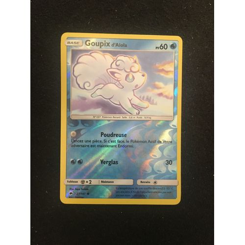 (71) Goupix D¿Alola 27/147 (Pokemon)