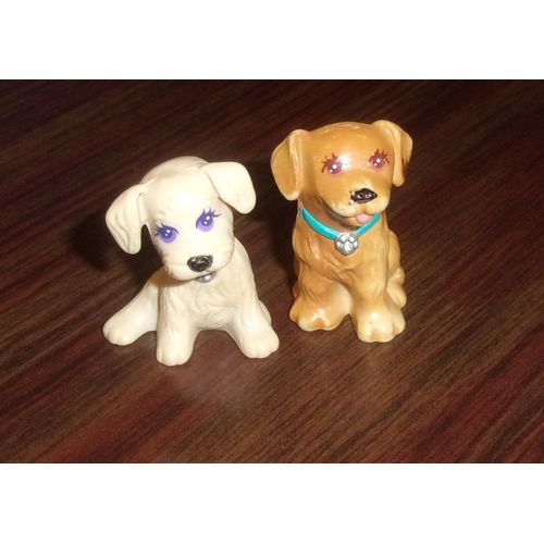 Lot De 2 Figurines Chiens Vintage - Kenner 1993