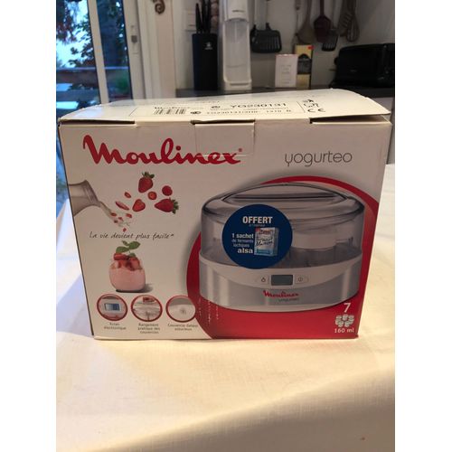 Moulinex Yogurteo YG 2301 31 - Yaourtière - 13 Watt - perle blanche