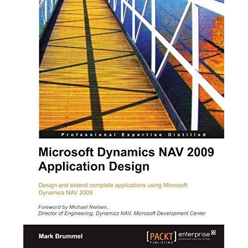 Microsoft Dynamics Nav 2009 Application Design