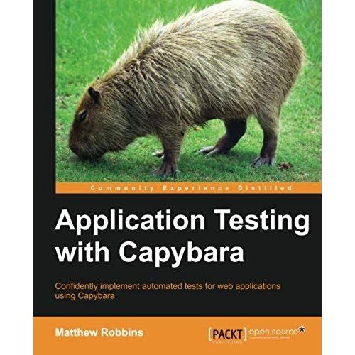 Application Testing With Capybara
