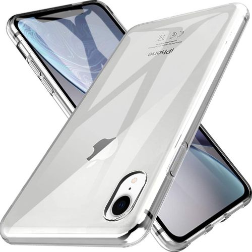 Apple Iphone Xr Housse Etui Housse Coque De Protection Silicone [Transparent]