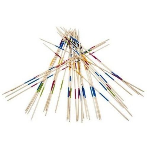 Mikado Xxl En Bois 90 Cm De Long - Jeu De Plein Geant - Jeu De Societe Pour Enfant Et Adulte