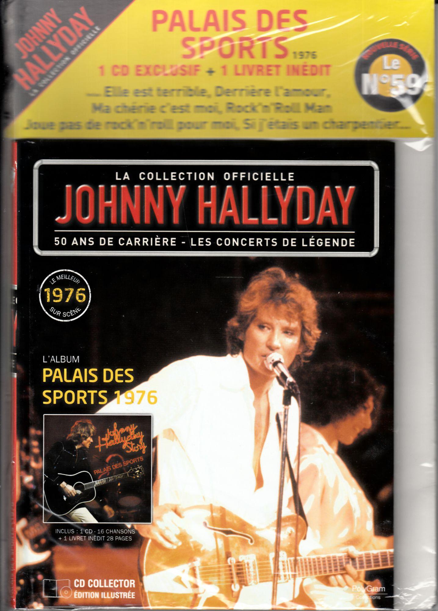 Johnny Hallyday CD ALBUM Que je t'aime (Palais des sports 1969