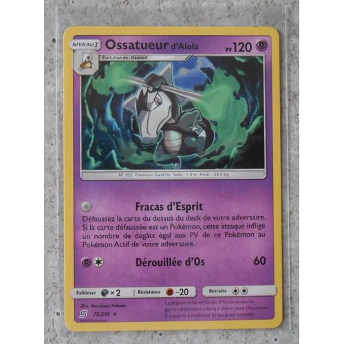 Ossatueur D' Alola 75/236 - Sl11 - Harmonie Des Esprits - Vf