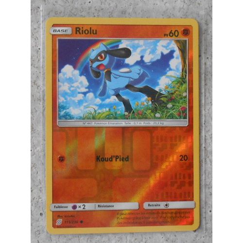 Riolu Reverse 115/236 - Sl11 - Harmonie Des Esprits - Vf