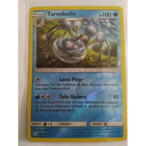 Carte Pokémon Française Rare Reverse 49 /236 Tarenbulle Harmonie Des Esprits