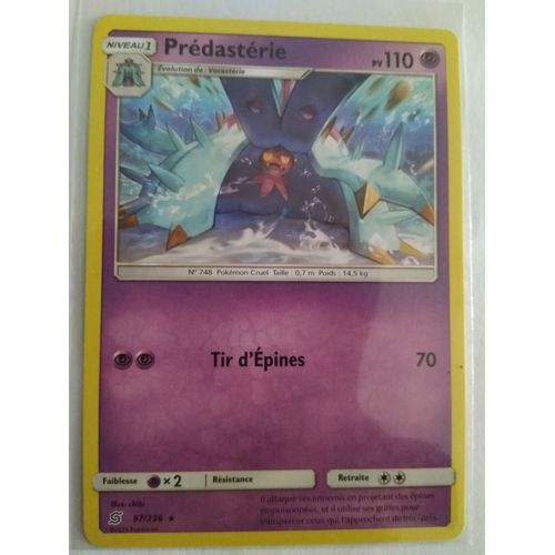 Carte Pokémon Française Rare 97 /236 Predasterie Harmonie Des Esprits