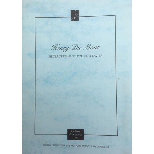 Pièces Originales Pour Le Clavier D'henry Du Mont