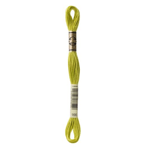 Fil À Broder Mouliné Spécial N°166 - Vert Absinthe -