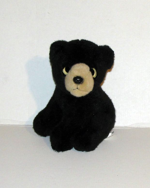 Ours Noir Wild Republic Peluche Doudou Animal Ourson Midway