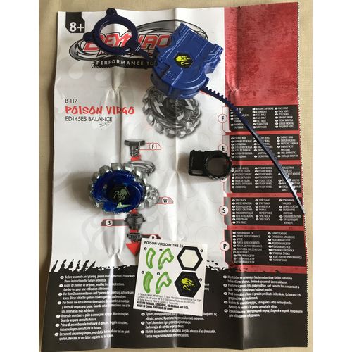 Beyblade Poison Virgo Ed145es