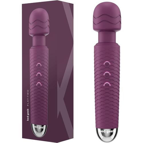 Violet Violet Wand Masseur - Vibromasseurs Feminin, Gode, Sextoys Femme Sex, Vibromasseur, Gode Femme Sex Realiste, Stimulateur