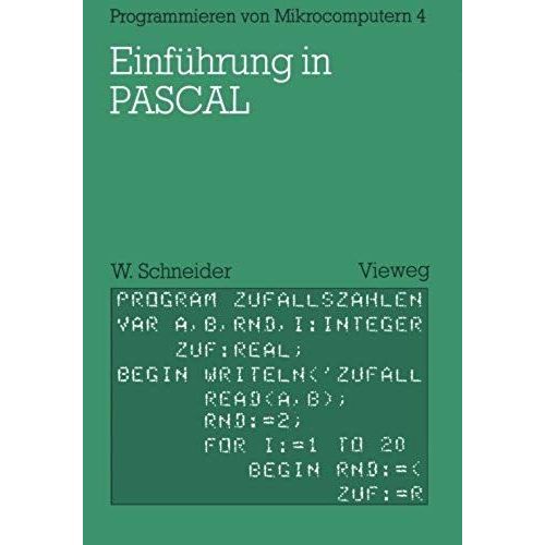 Einführung In Pascal