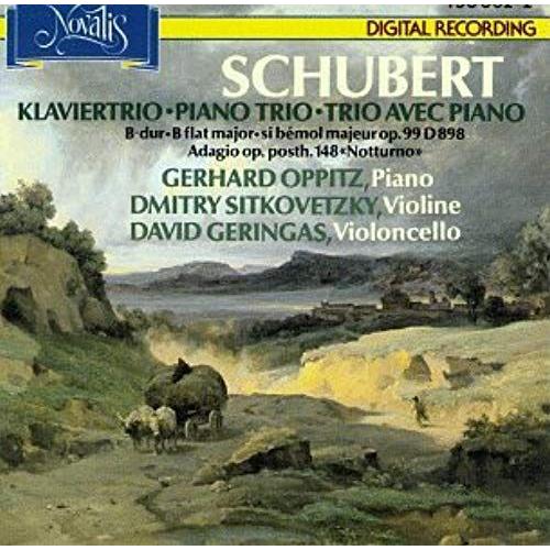 Franz Schubert: Piano Trio, Op.99 / Adagio Op. Posth. 148 Notturno - Gerhard Oppitz / Dmitry Sitkovetzky / David Geringas
