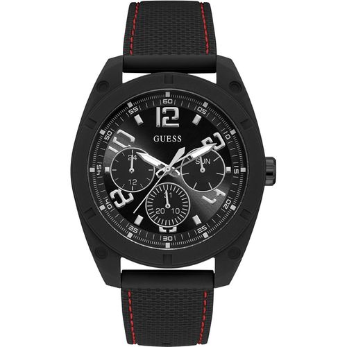 Guess Montre Noir Multi-Cadrans Hommes Dash W1256g1