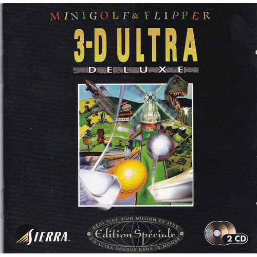 3 D Ultra De Luxe Minigolf Et Flipper