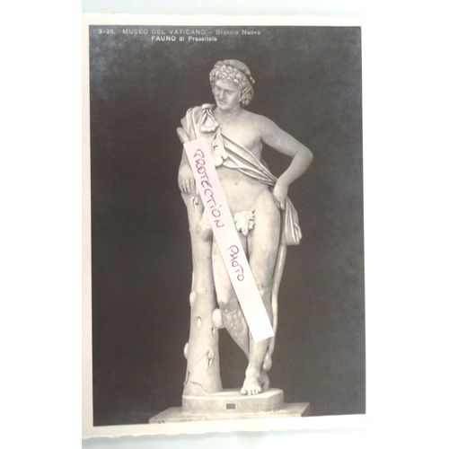Carte Postale Neuve - Cpa - Muséo Del Vaticano - Braccio Nuovo - Fauno Di Prassitela