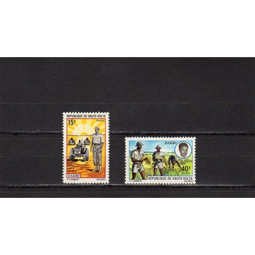 Timbres-Poste De Haute-Volta (Dakiri)