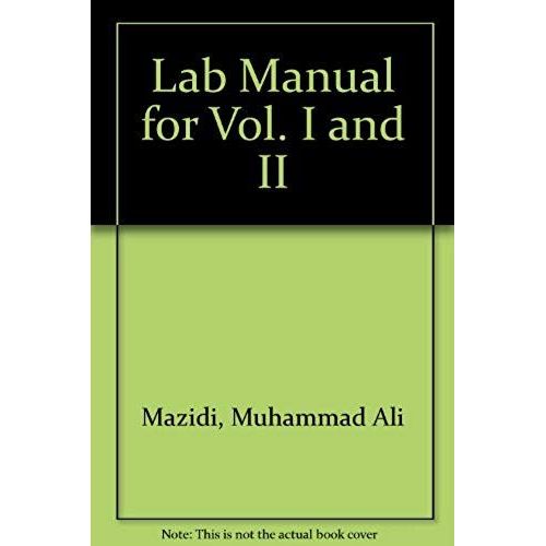 Lab Manual : The 80x86 Ibm Pc & Compatible Computers : Assembly Language Programming On The Ibm Pc, Ps And Compatibles