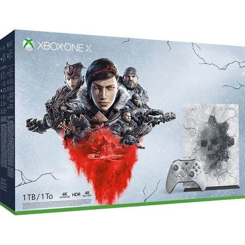 Pack Console Xbox One X 1 To Edition Limitée Gears 5 Ultimate