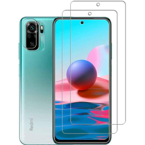 Pour Xiaomi Redmi Note 10 2.5d Protecteur D'écran Complet Verre Trempé, Dureté 9h, Anti Rayures, Sans Bulles, 3 + 2, Pour Xiaomi Redmi Note 10