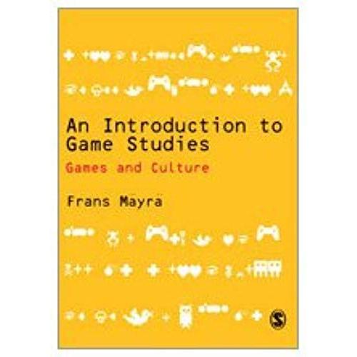 An Introduction To Game Studies