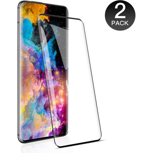 Verre Trempé Oneplus 7 Pro-Pack De 2 Vitre Ecran Film Verre Oneplus 7 Pro-Dureté 9h, Sans Bulles, Couvir L'écran Complèt Hd, Verre Trempé De Haute Qualité