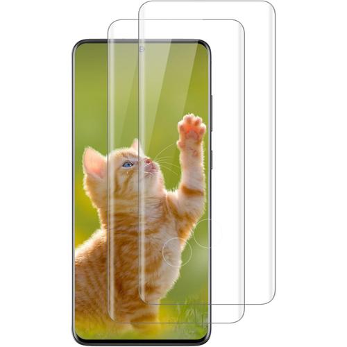 2 Pièces Film Protection Écran Pour Samsung Galaxy S20 Plus, Dureté 9h, Anti-Rayures, Anti-Huile, Facile Installation, 0.3mm Ultra Claire, Protecteur Verre Trempé Pour Galaxy S20 Plus Transparent